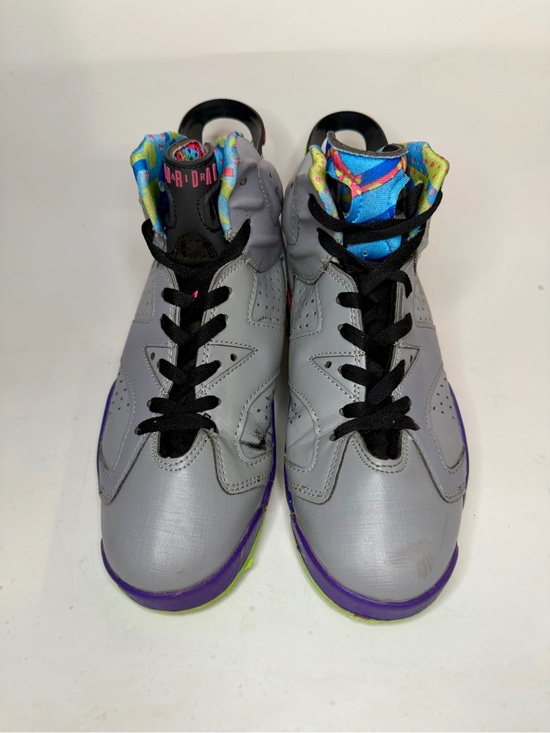 Nike Air Jordan 5 Retro Alternate Bel-Air Gray Lime Purple Sneakers Men Size 8.5 main image 10
